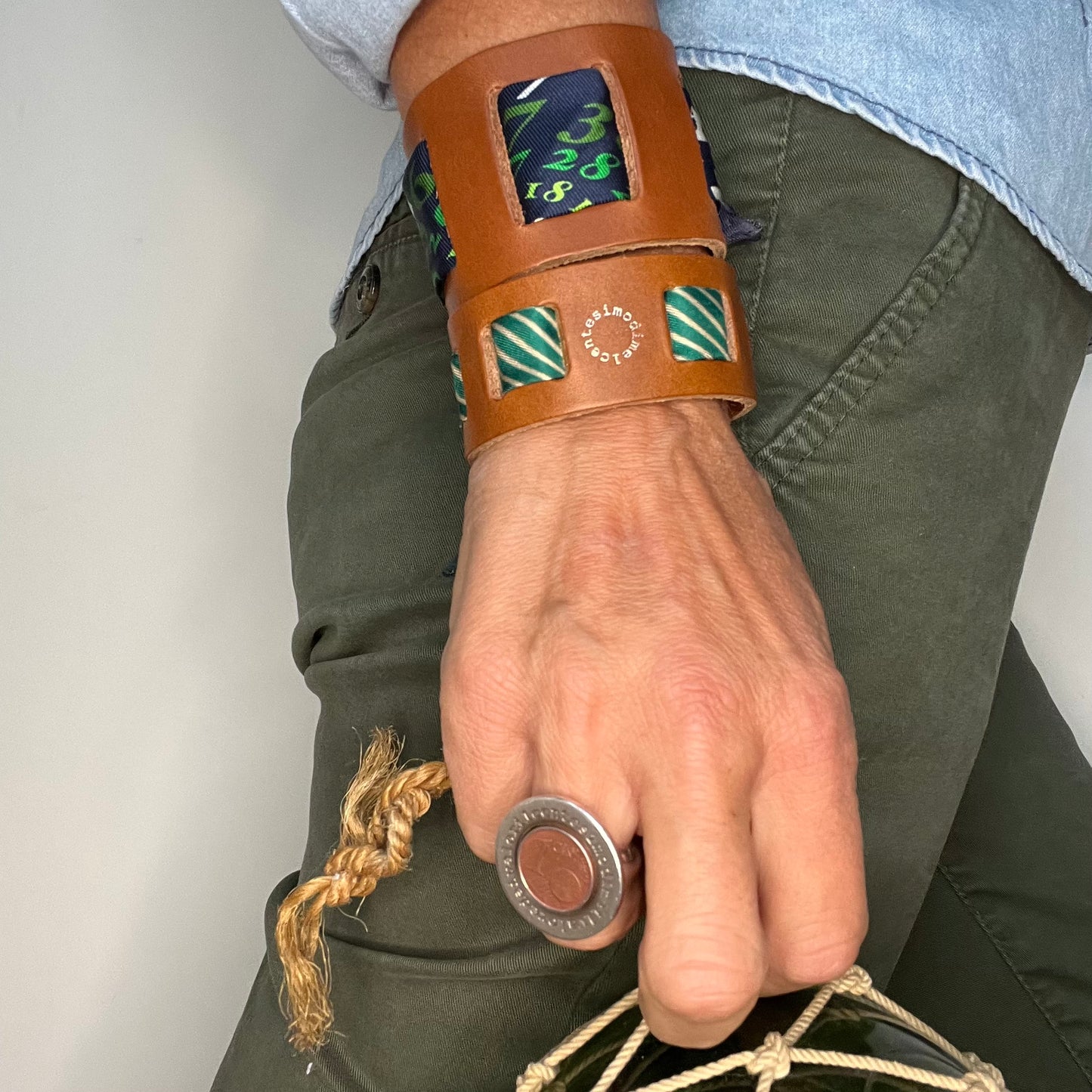 Loop Leather Bracelet