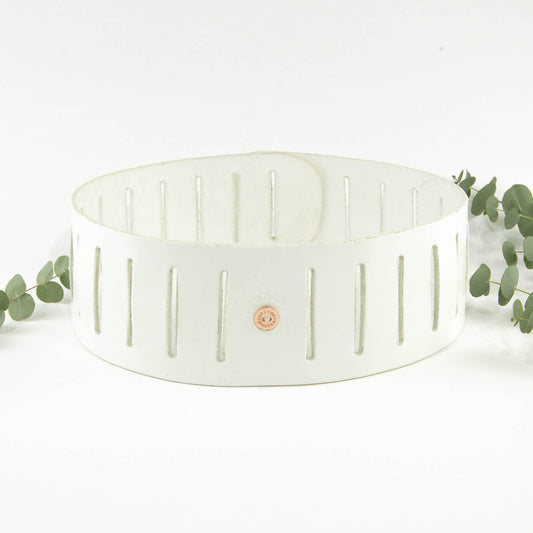 White Loop Belt